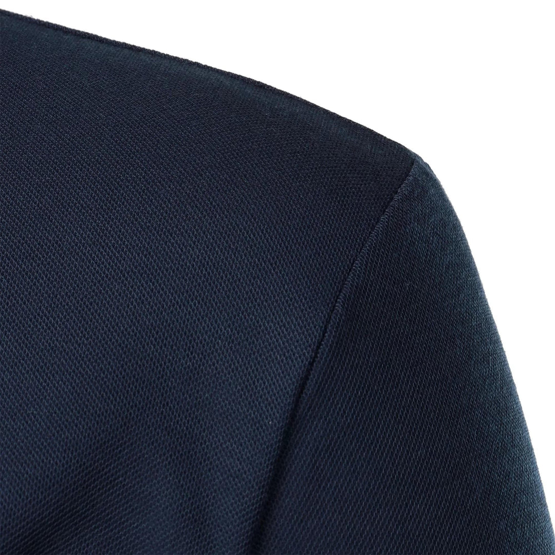 Stylish men's short sleeve polo shirt, classic design & useful chest pocket; great for summer.