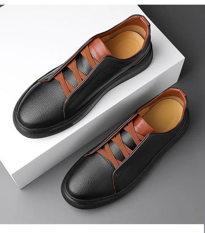 Premium men's comfortable sneakers, ideal for athletic activities or casual fashion. Durable & easy care.
