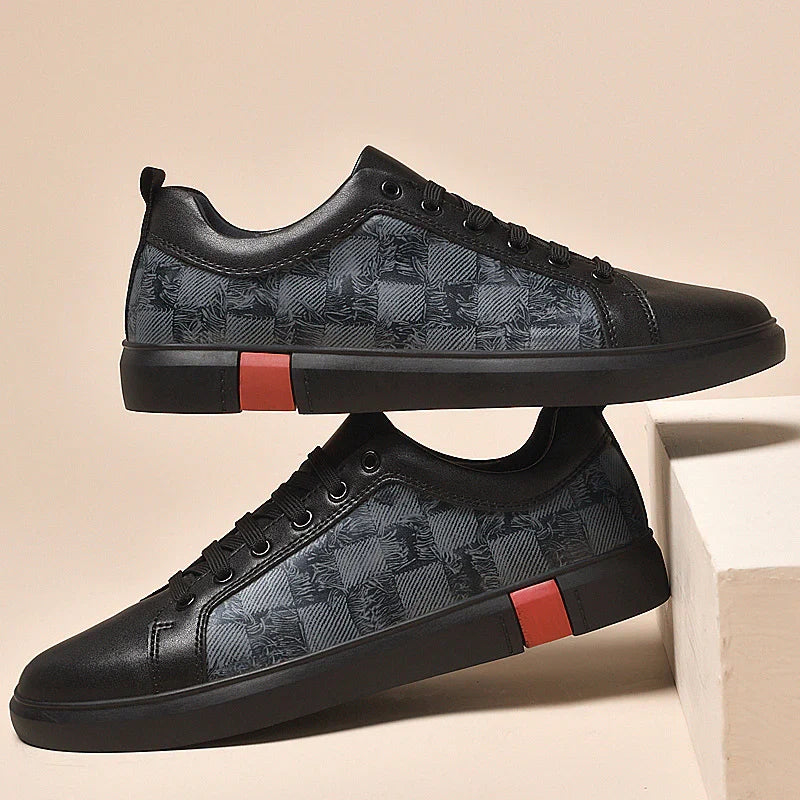 Men's Signature Street Sneakers on foot, demonstrating ultimate comfort and stylish casual fit.