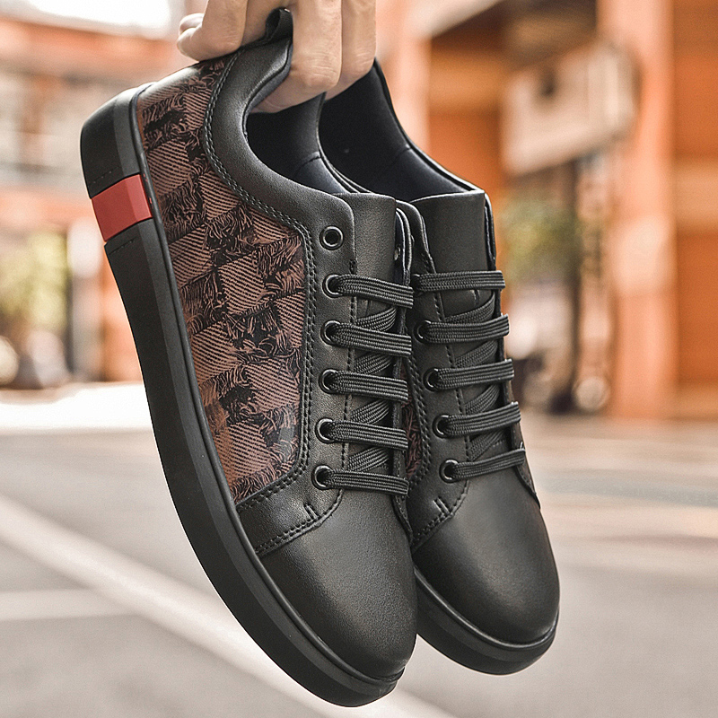 Stylish men's Signature Street sneakers, ideal for versatile street style & everyday comfort.