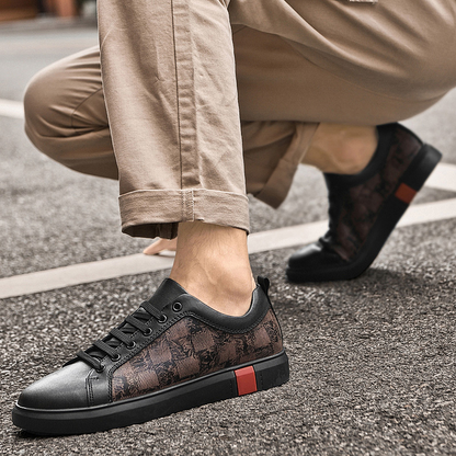 Comfortable men's walking sneakers, Signature Street style designed for active casual footwear.
