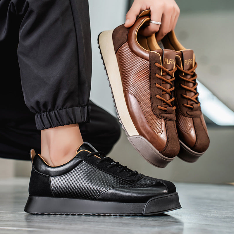 Everyday brown men's shoes, combining sophisticated style with supreme comfort.