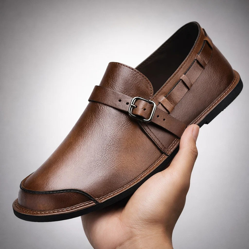 Comfortable men's slip-on loafers, sleek design & versatile for everyday elegance. Ideal casual & dress shoes.