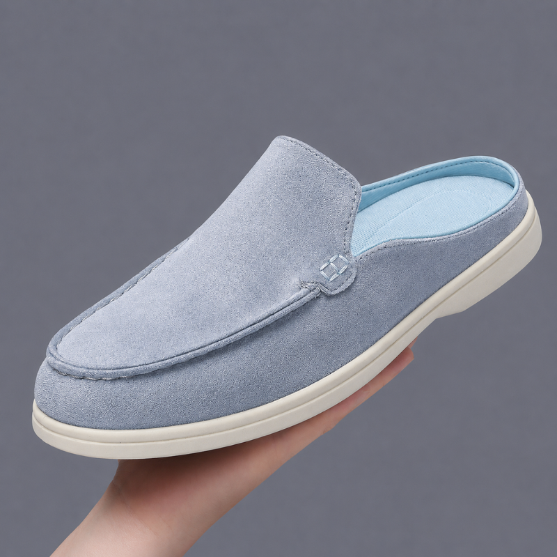 Stylish men's slip-on mule loafers, designed for ultimate comfort and versatile everyday fashion.