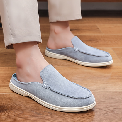 Comfortable men's sleek mule loafers, ideal casual footwear for daily wear and modern men's style.