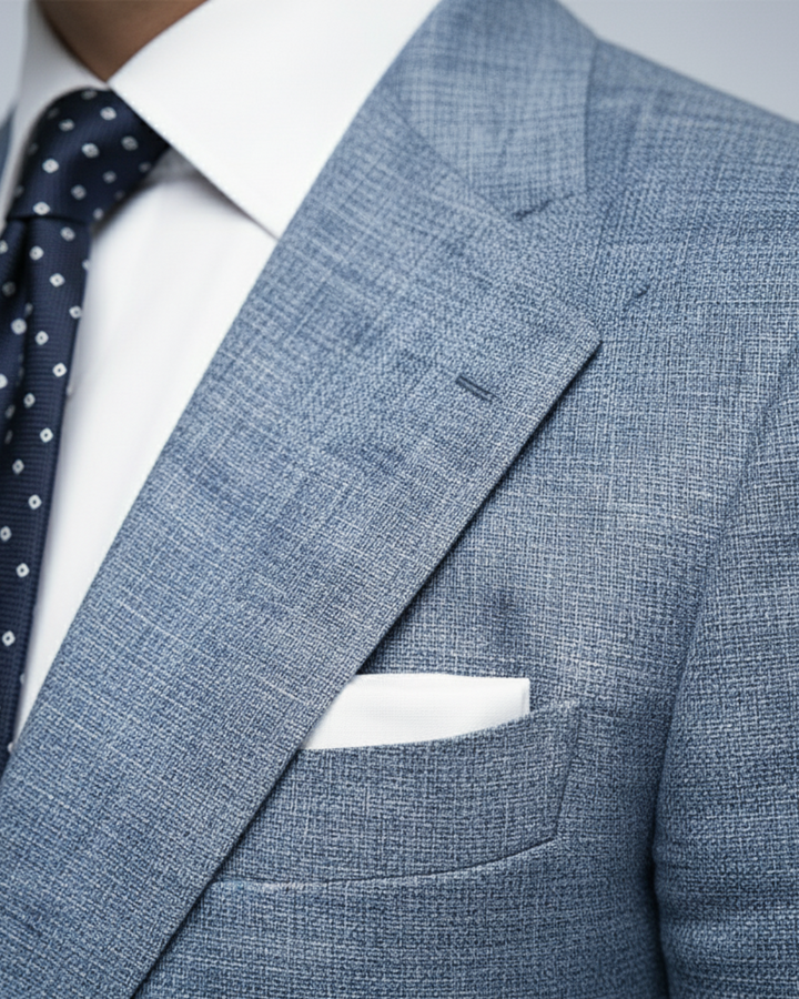 Elegant men's slim fit professional jacket, ideal for business, dinner parties, and special occasion formal wear.