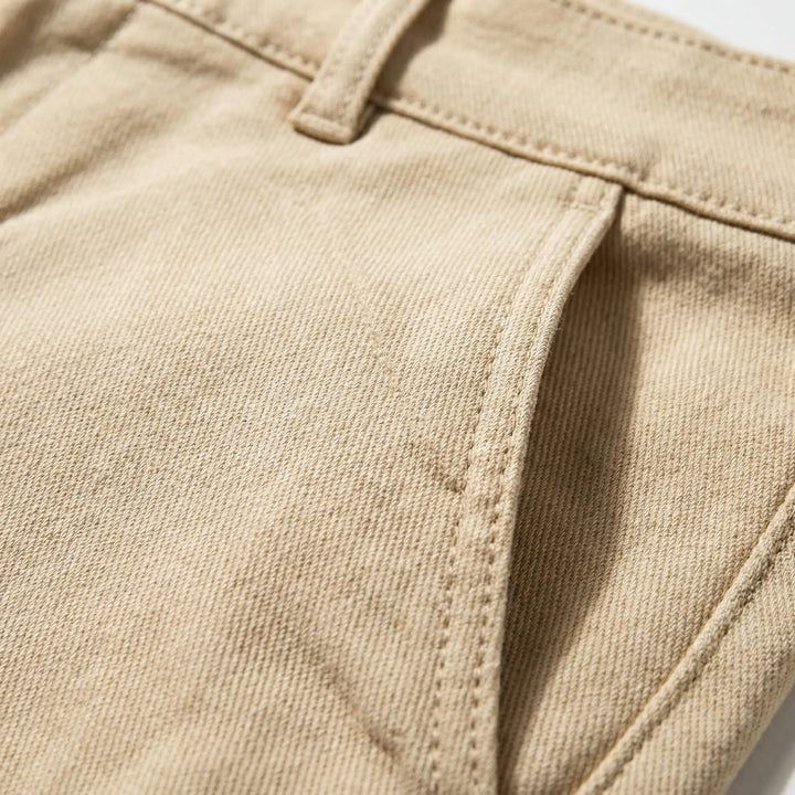 Modern men's slim fit chino trousers, ideal for casual, workwear, and smart office looks.