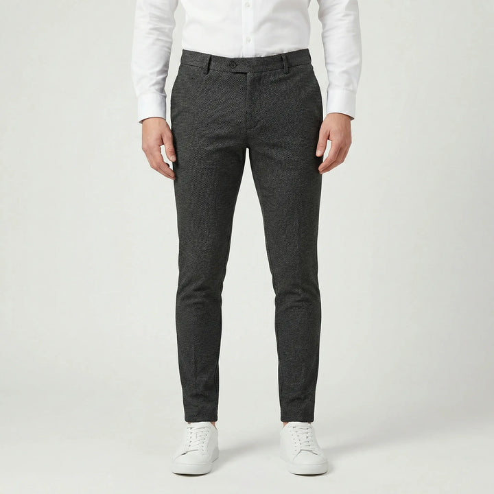 Classic men's versatile slim fit chino pants, ideal for smart casual, office & daily wear.