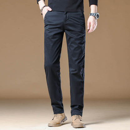 Versatile men's slim fit formal pants, ideal for office wear or a sophisticated business casual outfit.