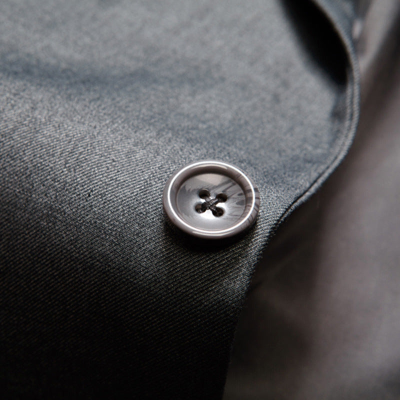 Fashionable men's slim fit three-piece suit, a tailored formal wear choice for modern gentlemen.