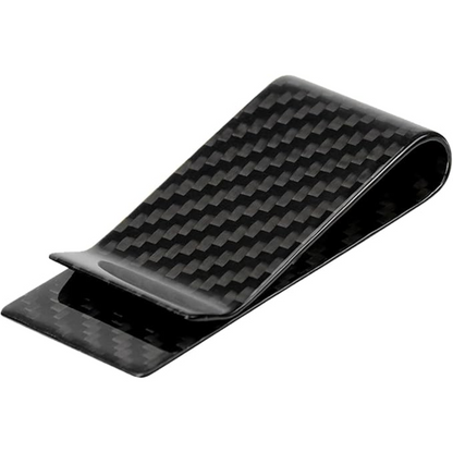 Men's slim stainless steel card holder and money clip. Practical, stylish, and a secure alternative to a bulky wallet.