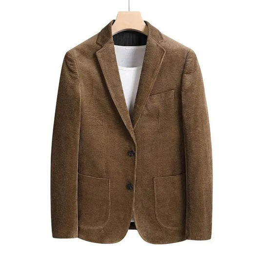 Men's smart casual blazer in a versatile cut, perfect for professional or relaxed wear. Tailored for comfort.