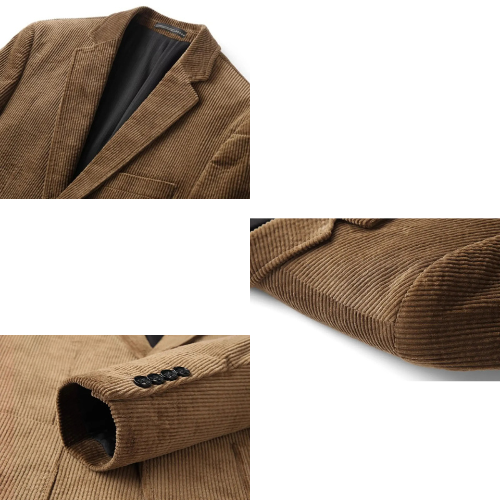 Comfortable men's smart casual blazer for all-day wear. Stylish professional jacket, great for office & events.