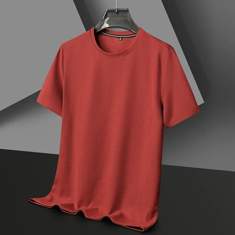 Men's everyday comfort t-shirt, featuring a soft textured, classic fit design for casual wear.