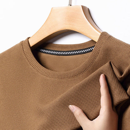 Unisex soft textured t-shirt, classic fit, a breathable and comfortable top for everyday.