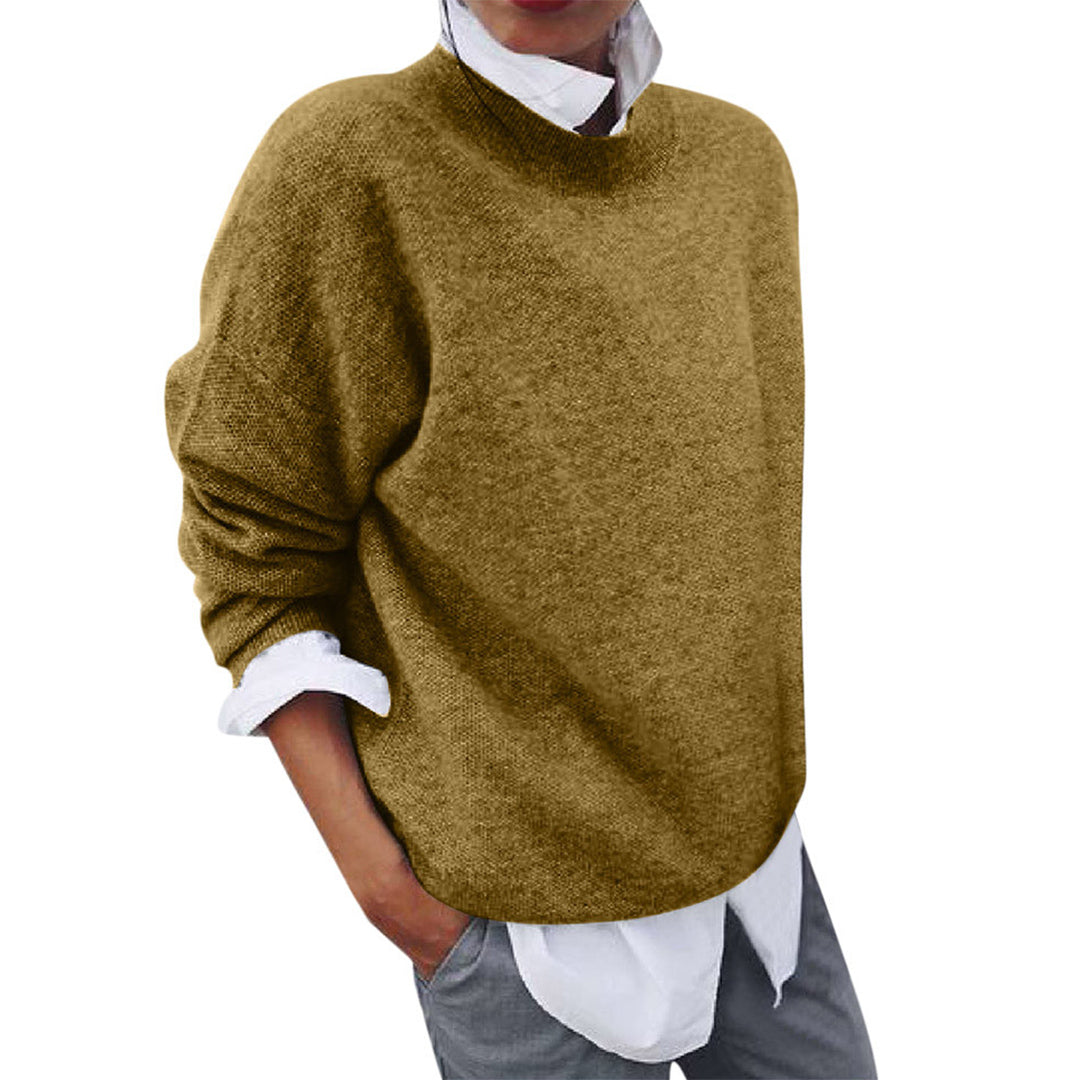 Comfortable & stylish men's long sleeve pullover sweater. Soft wool knit for everyday wear & fall/winter fashion.
