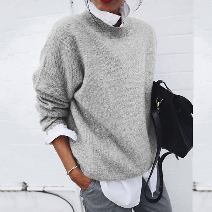 Versatile men's long sleeve pullover sweater, a comfortable and stylish wardrobe staple for all seasons.
