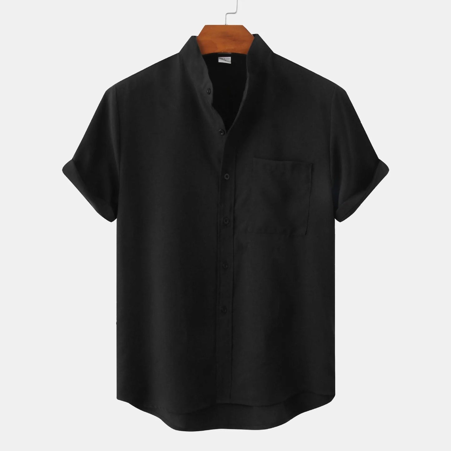 Casual men's short sleeve Solaro shirt, ideal for summer, lightweight and relaxed fit.