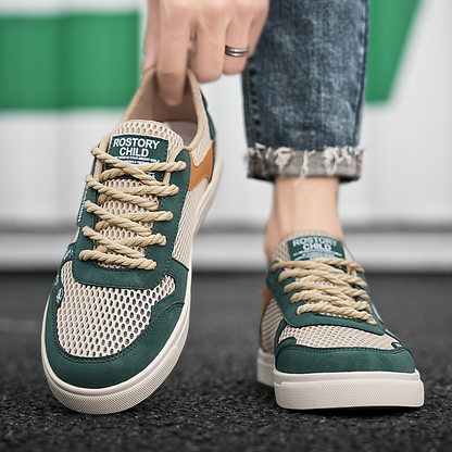 Green Sonnet men's lifestyle sneakers, comfortable & versatile casual footwear for men.