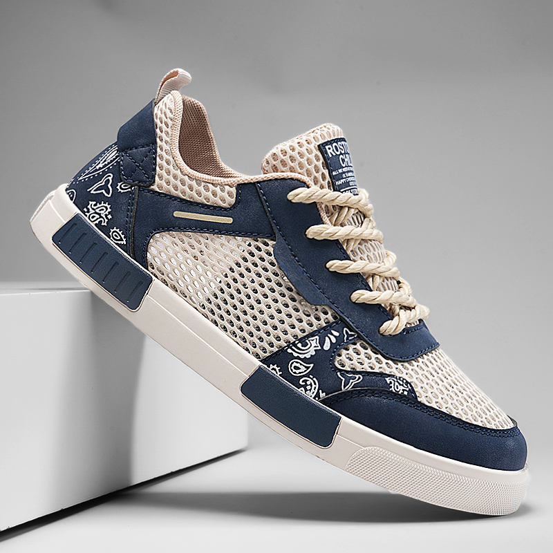 Blue Sonnet men's casual shoes, comfortable walking sneakers with a modern style.