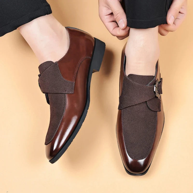 Versatile men's fashion slip-on loafers, suitable as elegant dress shoes or comfortable smart casual footwear.