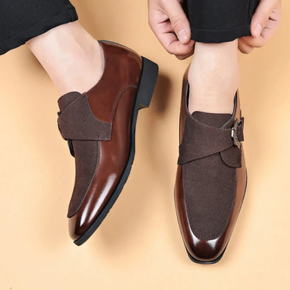 Versatile men's fashion slip-on loafers, suitable as elegant dress shoes or comfortable smart casual footwear.
