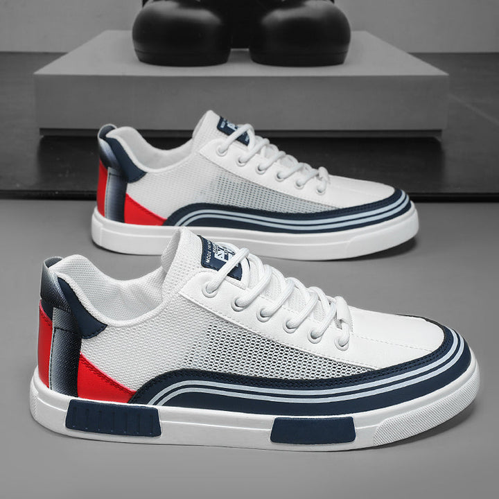 Everyday men's Sorrento casual sneakers, comfortable & supportive footwear with stylish lace-up design.