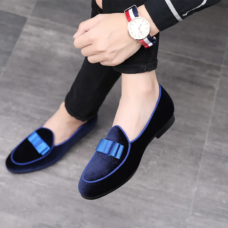 Sovereign Bow Loafers: premium men's slip-on dress shoes, perfect formal footwear for elegant and sophisticated events.