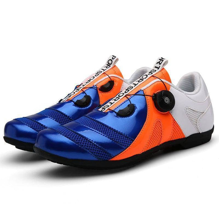 Men's cycling footwear, black, with robust rubber sole and SPD cleat compatibility for bikes