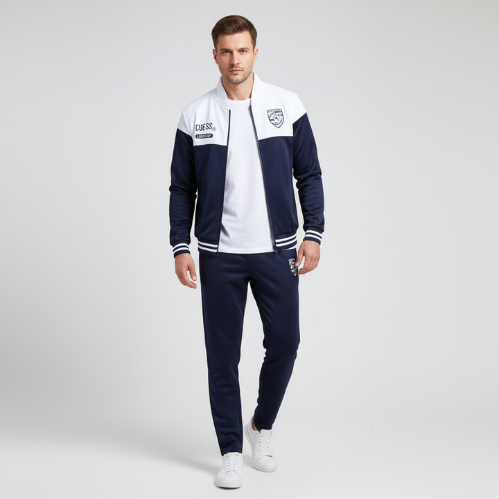 Comfortable men's Eddie baseball tracksuit, blending urban style with sportswear & activewear.