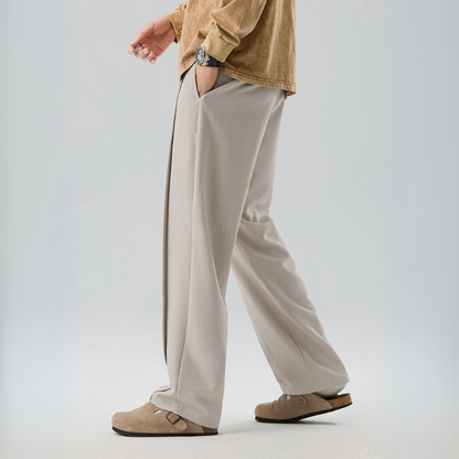 Men's Sterling pleated dress trousers, classic design, ultimate comfort, versatile fashion.