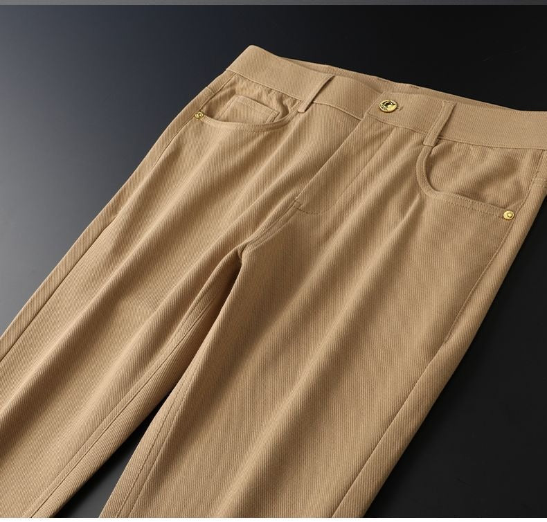 Everyday wear Stratos men's premium cotton trousers, blending style, comfort, and quality.