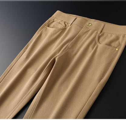 Everyday wear Stratos men's premium cotton trousers, blending style, comfort, and quality.