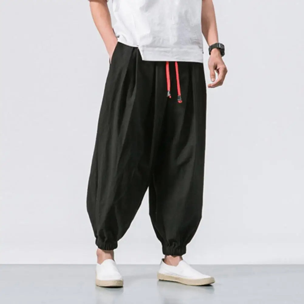 Relaxed fit Stride harem joggers for men, offering ultimate comfort as loungewear & casual everyday pants.