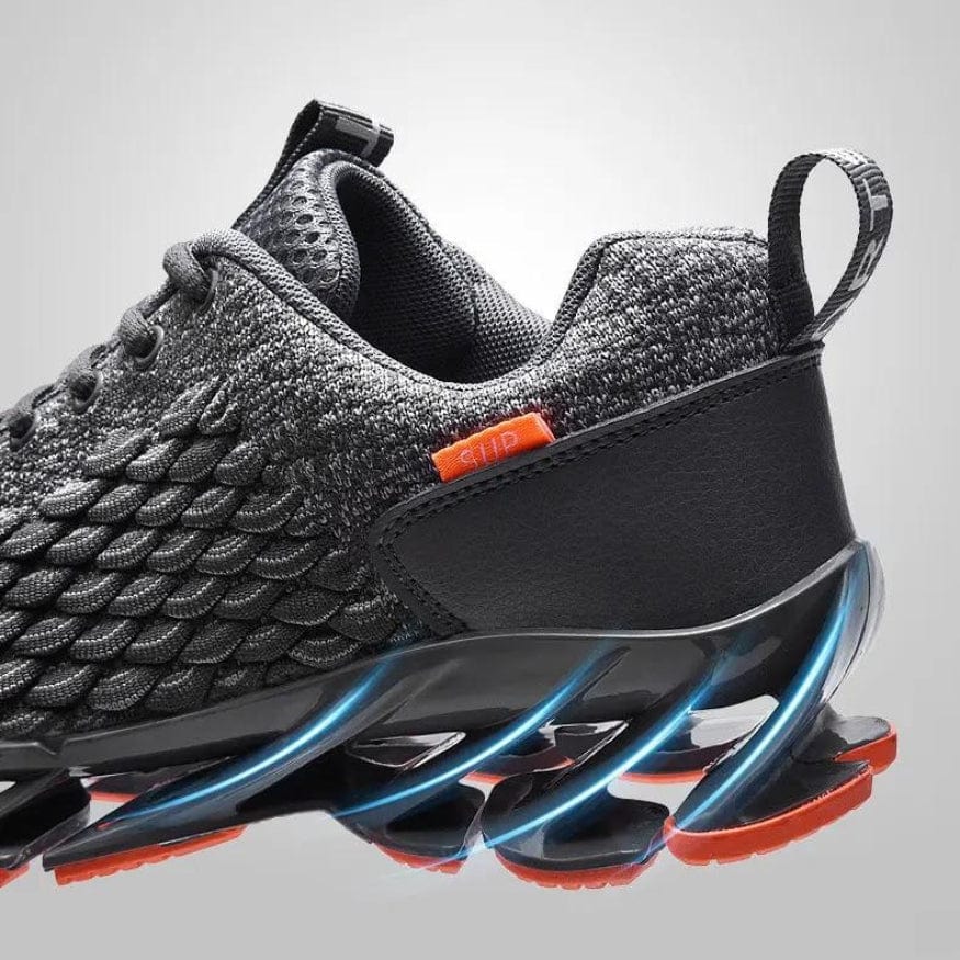 Men's StrideMax walking shoes offering ultimate support, cushioning, and pain relief for active men.