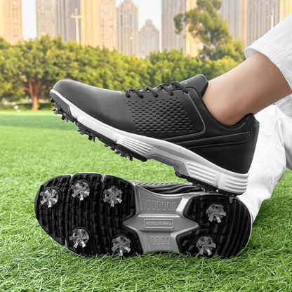 Athletic Striker Pro men's golf shoes, engineered for pro performance & comfort.