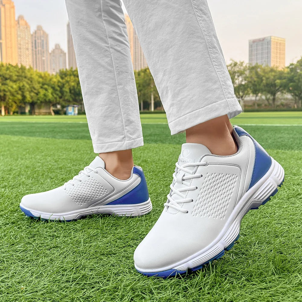 Men's Striker Pro golf shoes, water resistant, comfortable & course ready.