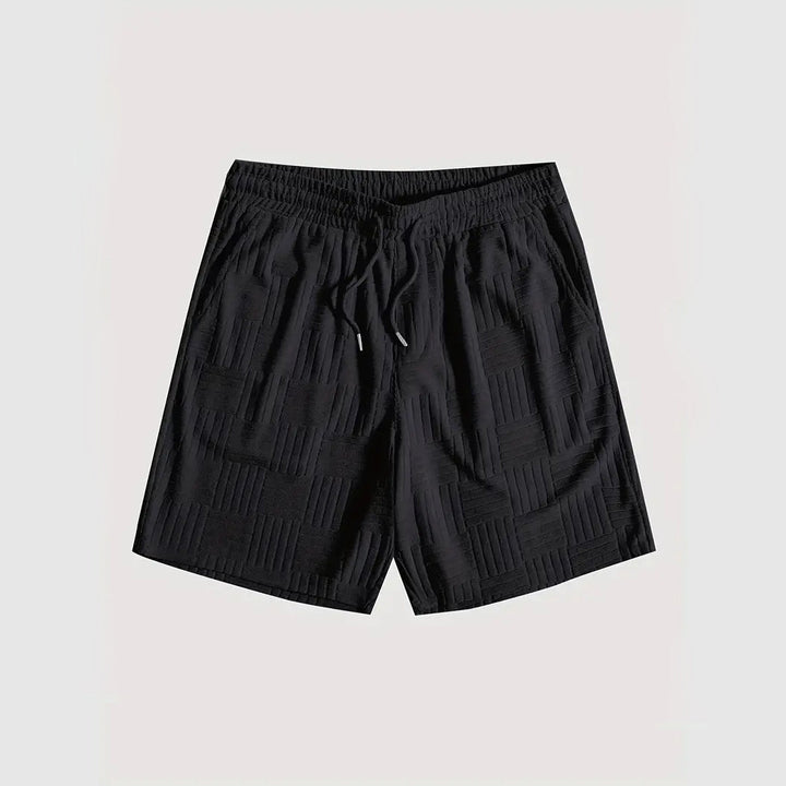 Stylish men's two-piece lounge set, a comfortable relaxed fit top & bottom ensemble ideal for casual and home wear.