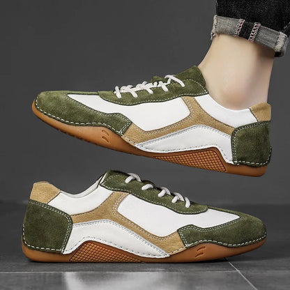 Men's stylish gum sole sneakers, perfect for everyday casual wear & streetwear fashion.
