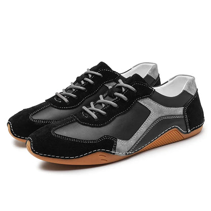On-trend men's streetwear sneakers, featuring a stylish design & comfortable gum sole for daily wear.
