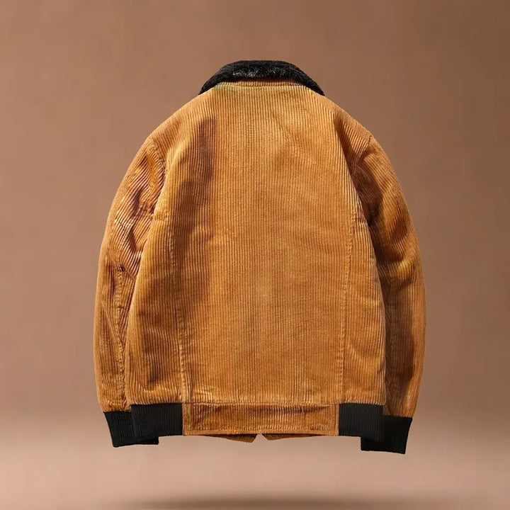 Stylish men's long-sleeve ridge jacket, a comfortable and durable everyday outerwear piece.