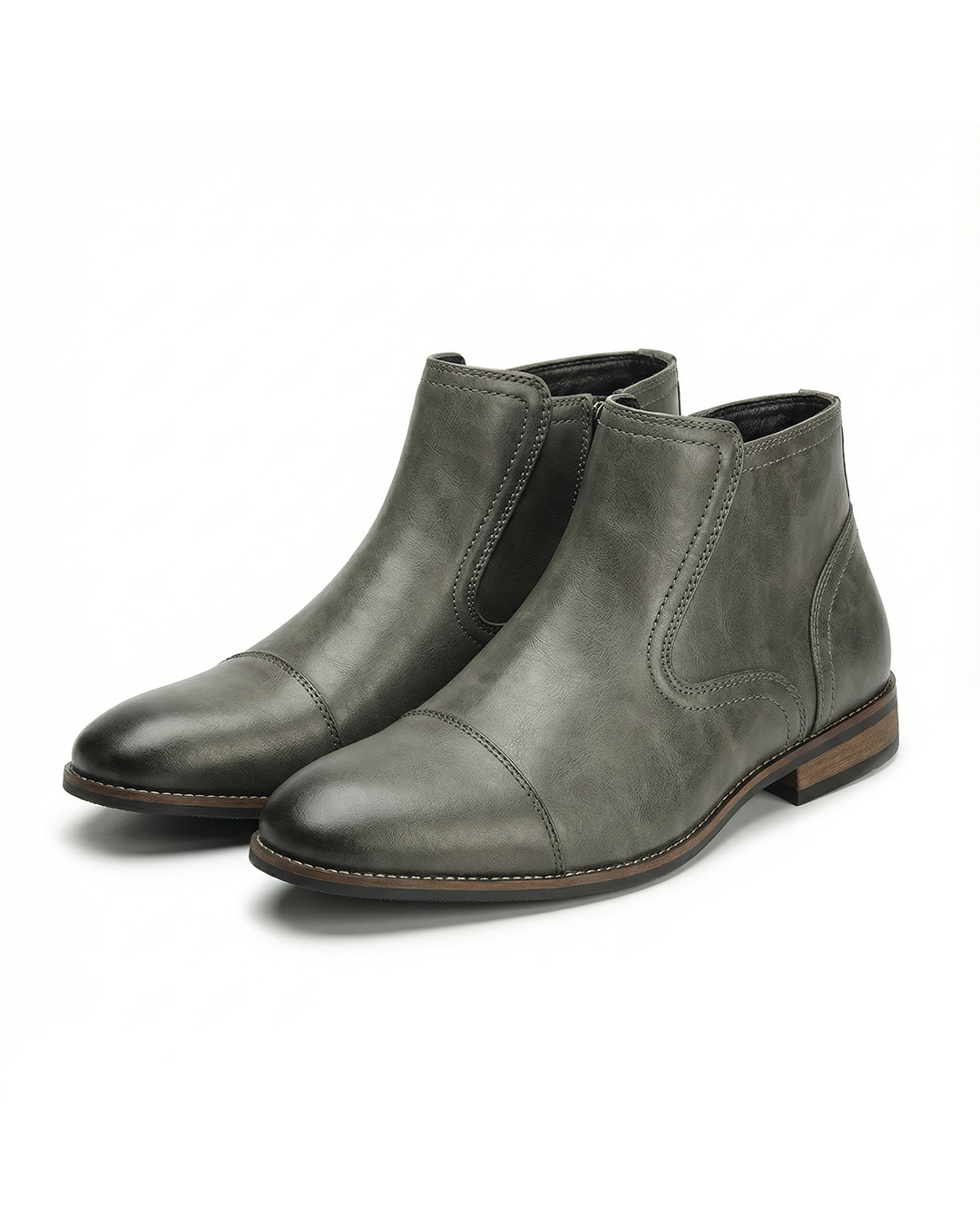 Men's Stylish Slip-On Chelsea Boots, perfect for versatile dress or casual wear.