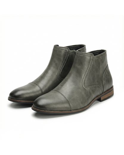 Men's Stylish Slip-On Chelsea Boots, perfect for versatile dress or casual wear.