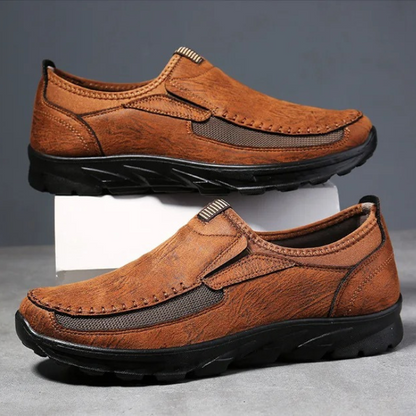 Comfortable men's slip-on loafers, breathable and lightweight for all-day wear.
