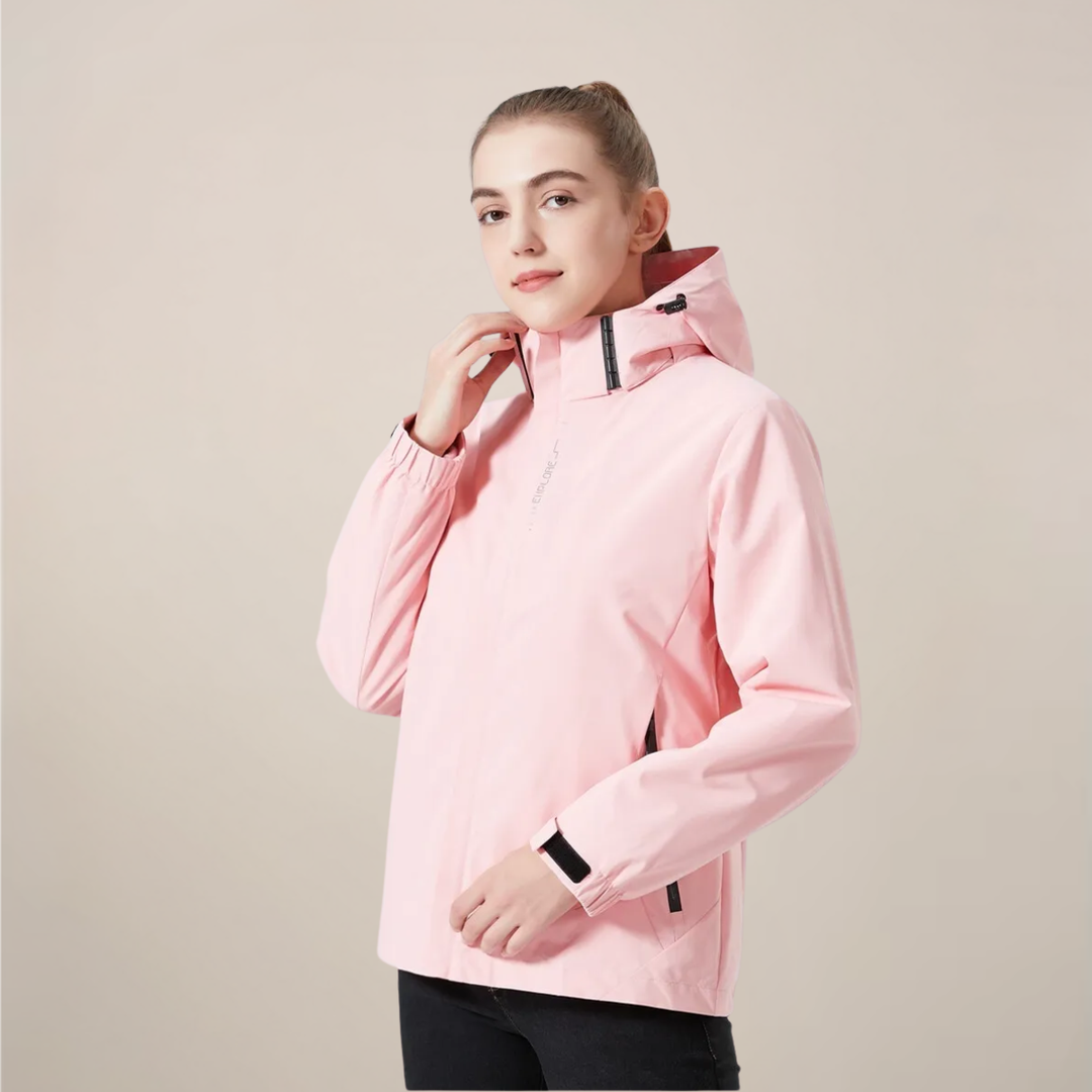 Men's stylish stand collar windbreaker jacket, perfect lightweight outerwear for casual spring & autumn.