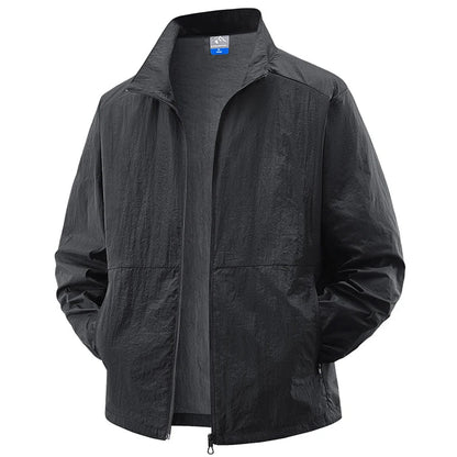 Men's SunShield lightweight cycling jacket for outdoor performance & UV protection.