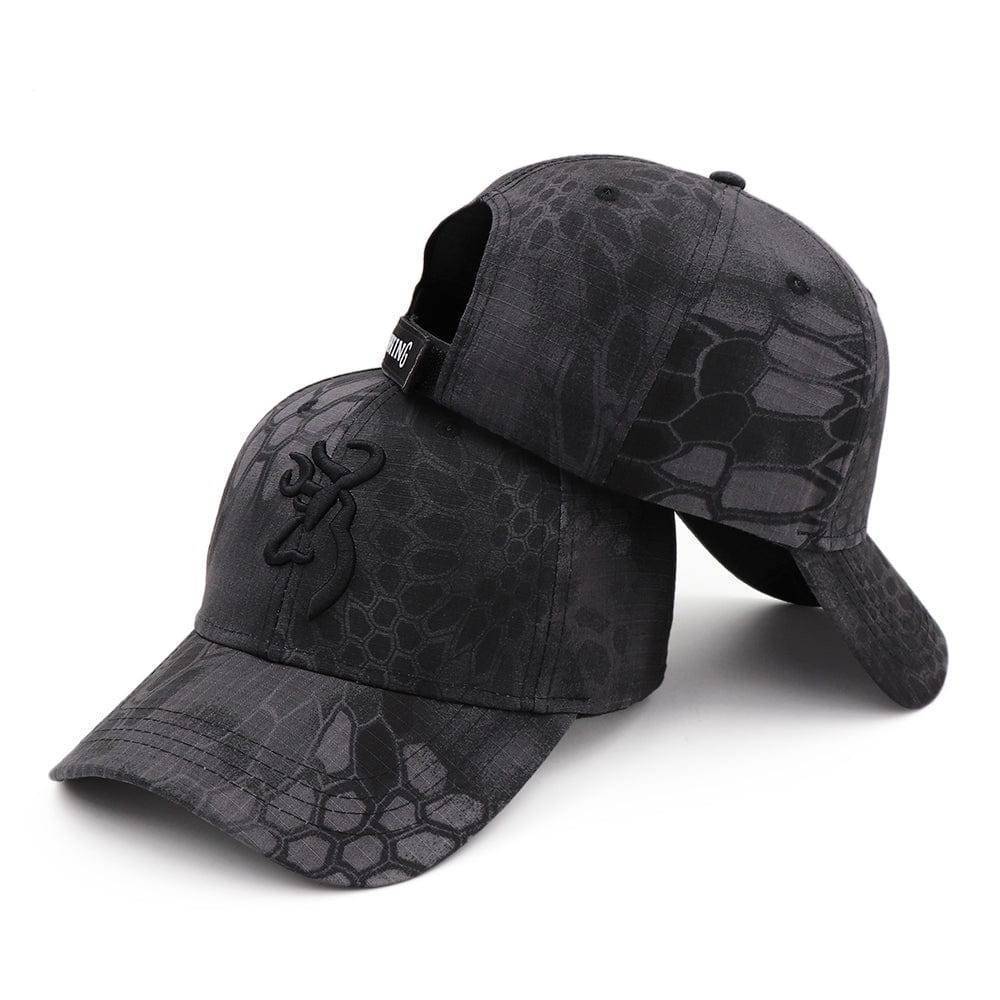 Tactical camouflage fishing cap, a must-have for men's outdoor gear collection.