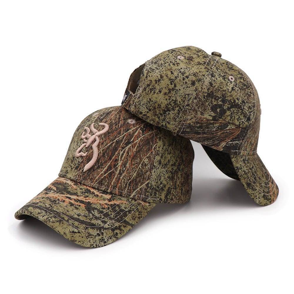 Breathable men's camouflage fishing cap, essential gear for outdoor enthusiasts.
