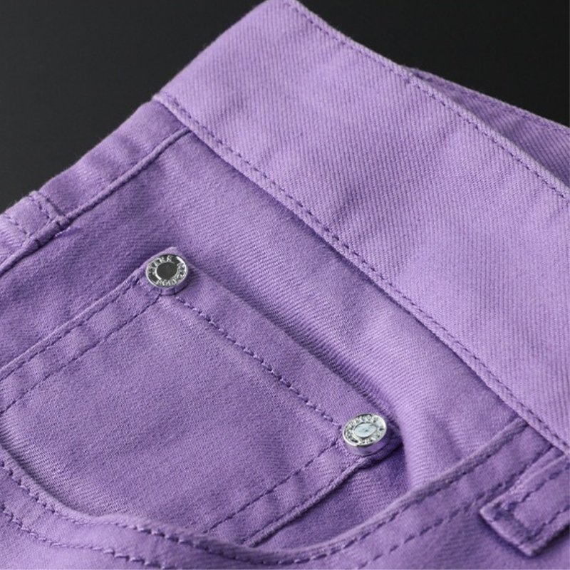 Smart casual men's cotton trousers, expertly tailored for a polished yet relaxed look.