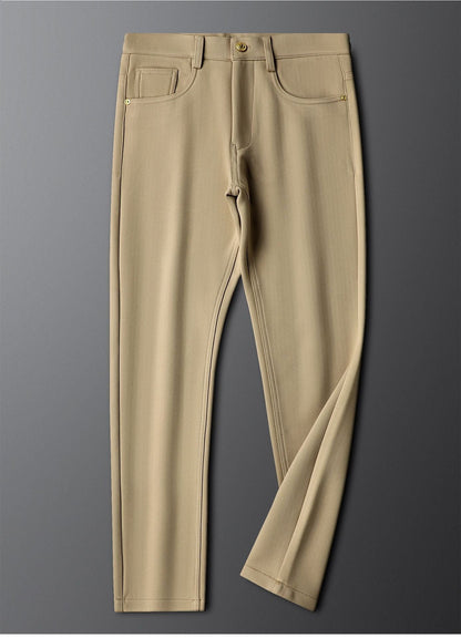 Elegant men's dress pants, tailored for a sharp style in professional office or smart casual settings.